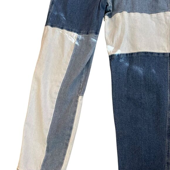 Hollister Women's Jeans Blue Size 29 9R Ultra High-Rise Mom Jean 3 Tone - Picture 9 of 13